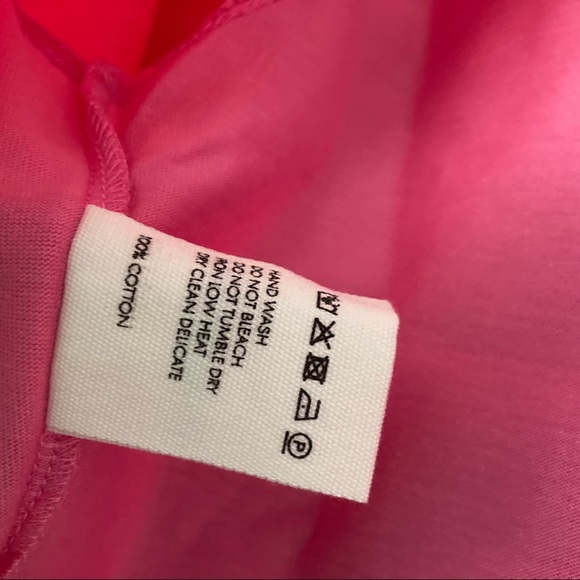 New Jacquemus Le T-Shirt Piccola Cropped Long-sleeve Size Small Pink - Picture 9 of 9